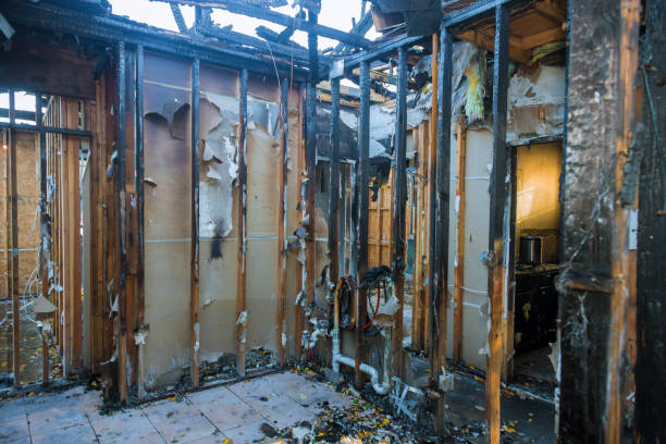 Professional Emergency Fire Cleanup technician working in Mount Carmel, PA